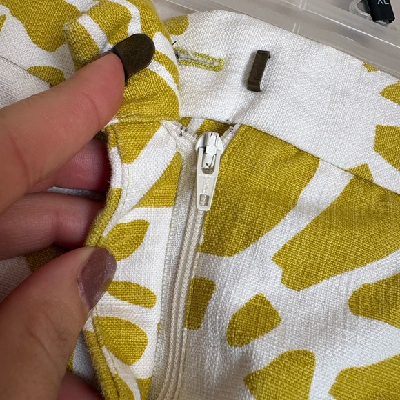 J. Crew Yellow & White Floral Mini Skirt - Picture 5 of 10